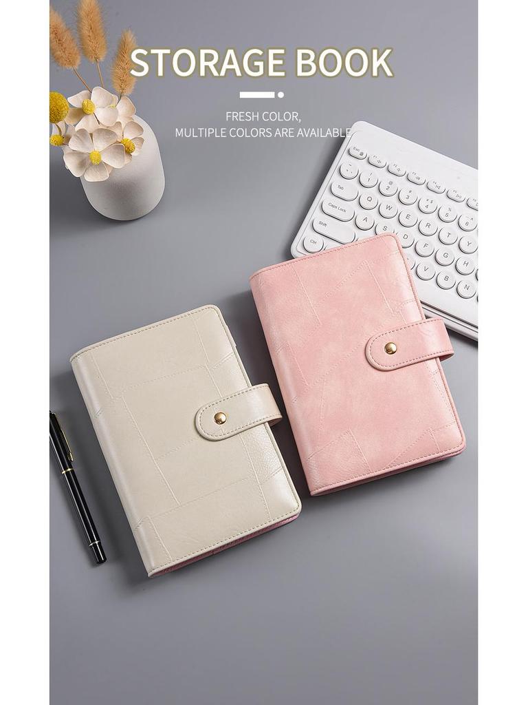 A5 Large Capacity Removable Loose-Leaf Notebook: Simple Design for Students