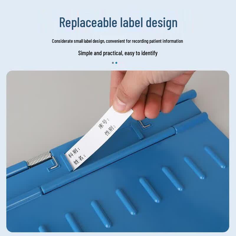 A4 Waterproof ABS Medical Record Clipboard