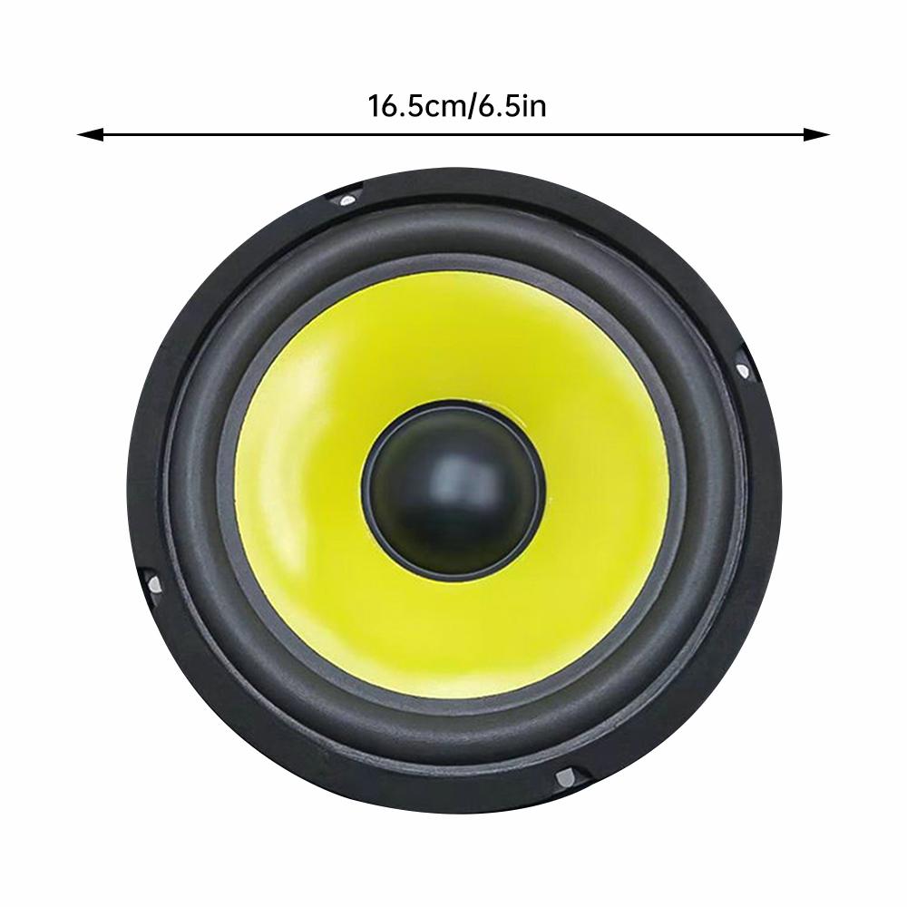 6 Inch Car Audio Speaker Full Range Frequency Mid-bass Modified Speaker Subwoofer Non-destructive Installation