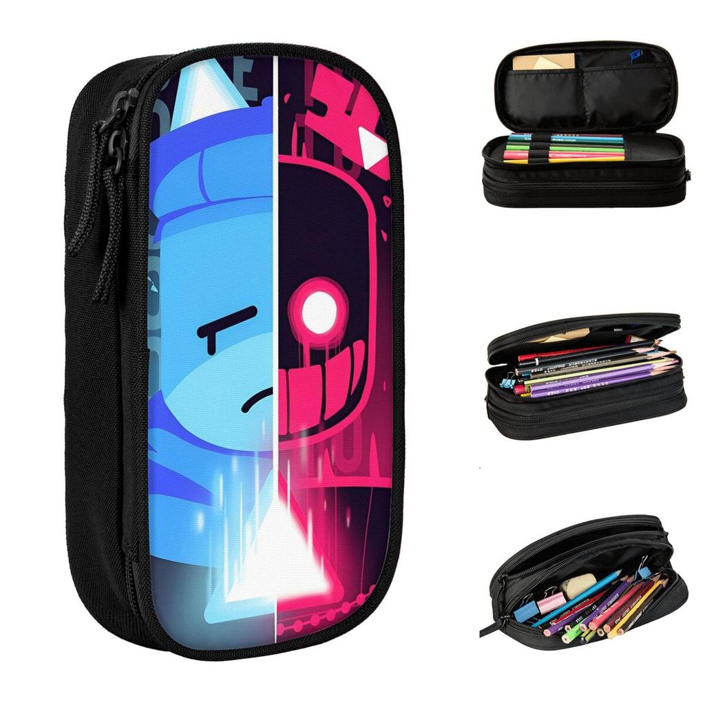 Elliot And John Doe Forsaken Pencil Case Fashion Pen Box Bag for Student Large Storage School Supplies Zipper Pencil Box