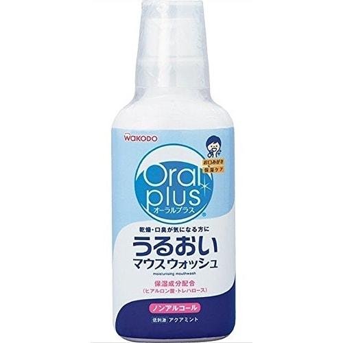 Wakodo Oral Plus Mouthwash, Aqua Mint, 250ml