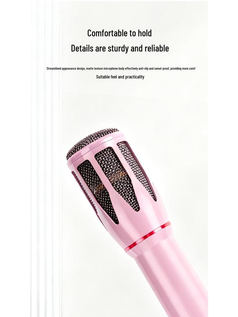 High-Quality Wired Metal Microphone for Home KTV, Singing, Meetings, and Speeches - Model SJY-M13