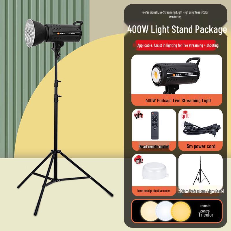 Yingbang 400W LED-Fülllicht für Live-Übertragungen und Beauty-Fotografie