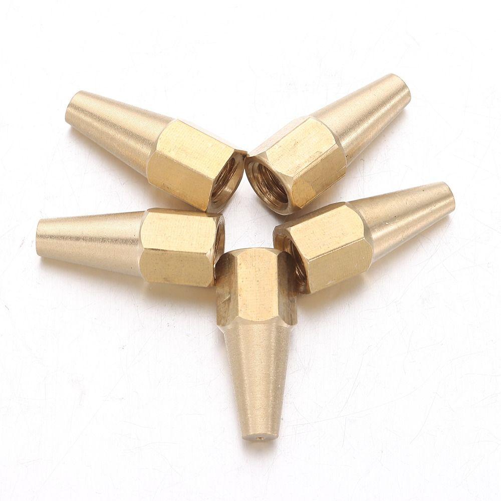 5Pcs/Set Welding Accessory Torch Tip Propane Acetylene Oxygen Welding Gas Brazing Torch Nozzle