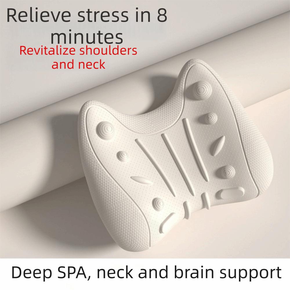 Wear Resist Cervical Massage Pillow Multi-Purpose Chiropractic Pillow  Stomach Sleeper