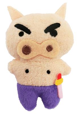 Einzigartiges Crayon Shin-chan Plüschabzeichen - Buriburizaemon