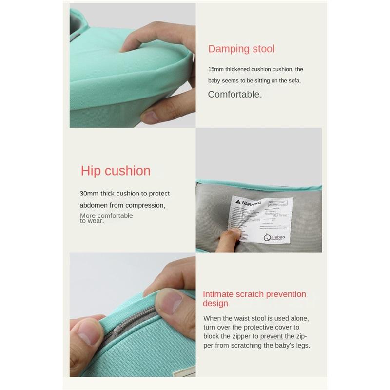 0-36 Months Ergonomic Baby Carrier Infant Kid Baby Hipseat Sling Front Facing Kangaroo Baby Wrap Carrier for Baby Travel