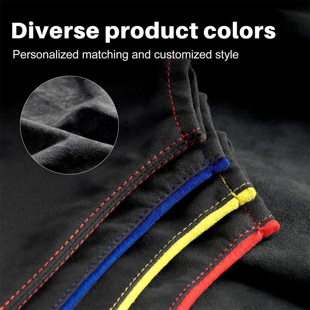 For Subaru BRZ ZD8 Toyota GR86 ZN8 2021 2022 2023 2024 Top Suede Car Manual Knob Gear Shift Boot RHD LHD Interior Accessories
