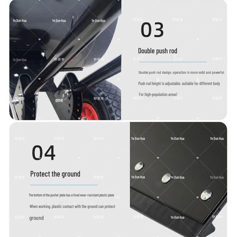 Manual Push Snow Shovel