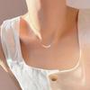 Shijia Pearl Necklace Women's Niche Light Luxury Design High-end Temperament Collarbone Chain Neck Chain Sweater Chain Bead Chain