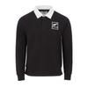 KooGa Unisex Adult New Zealand All Blacks Long-Sleeved Rugby Shirt