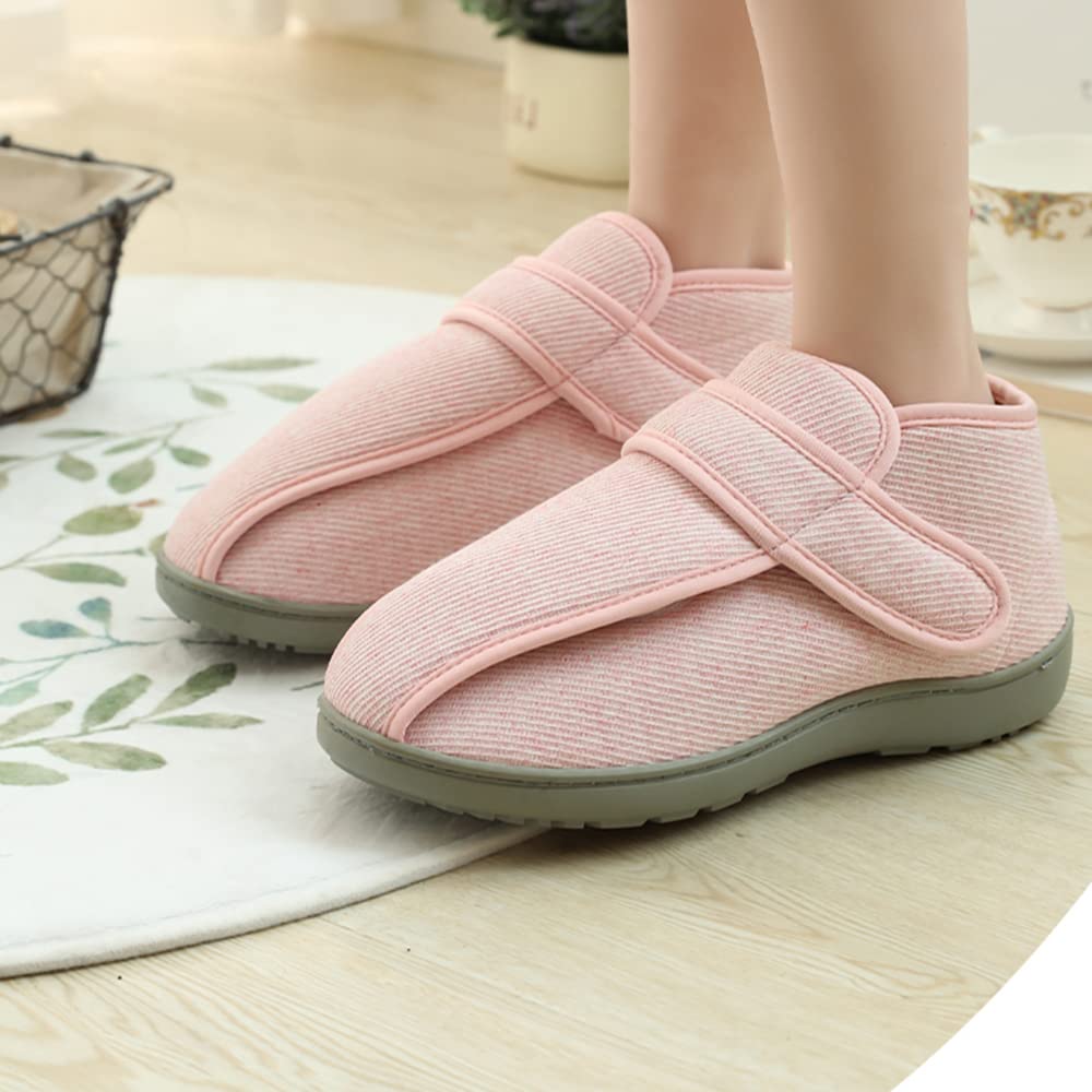 Sanaris Room Nursing Rehabilitation Velcro Easy Nursing Indoor Easy to Nursing Elderly Care Easy to Walk in Shoes, Shoes, Shoes, Closure, On/Off,