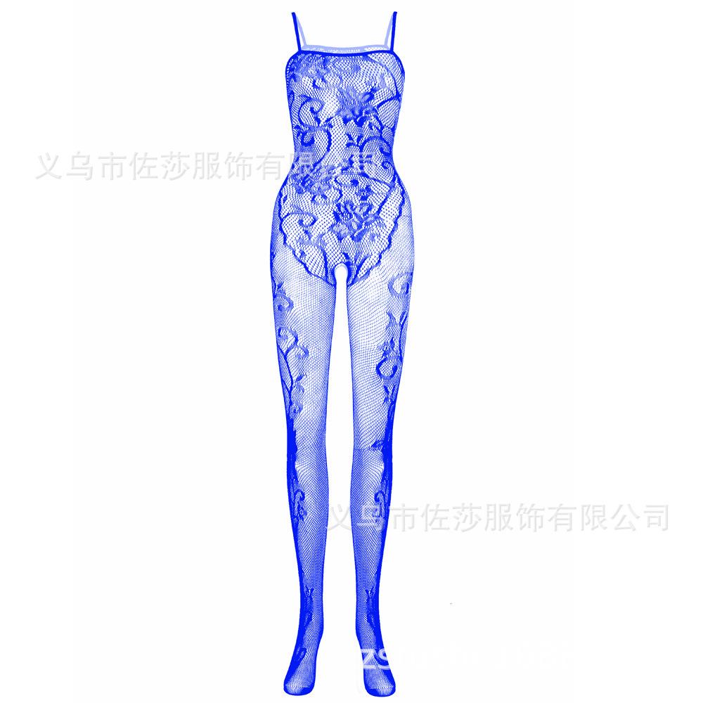 Sexy underwear sexy mesh onesie open-file hollow jacquard