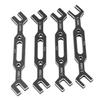 4PCS Set RC Ball Tie Rod Adjustment Wrench Aluminium Alloy 110 116 3.0mm?6.0mm Model RC Car