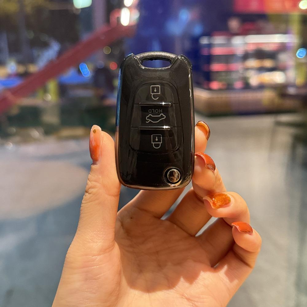 Husa TPU pentru chei de mașină pentru KIA Sportage Rio 3 Soul Optima Ceed Pro K5 K2 Pride pentru Hyundai i20 i30 ix20 ix25 ix35 Elantra Accent
