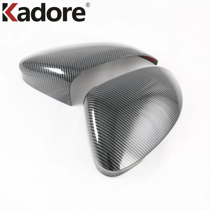 Rearview Mirror Cover Trim For Volkswagen VW Golf 8 MK8 Pro R    Carbon Car Side Wing Mirrors Cap Cover Accessories