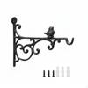 Cast HeavyDuty Coat Hook Decorative Rustic Wall Heavy Duty Vintage Style Hat Rack for Entryway,