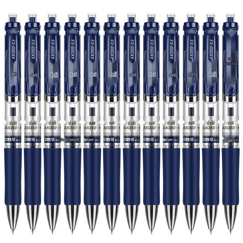 Deli 0.5mm Ret retractable Gel Pens