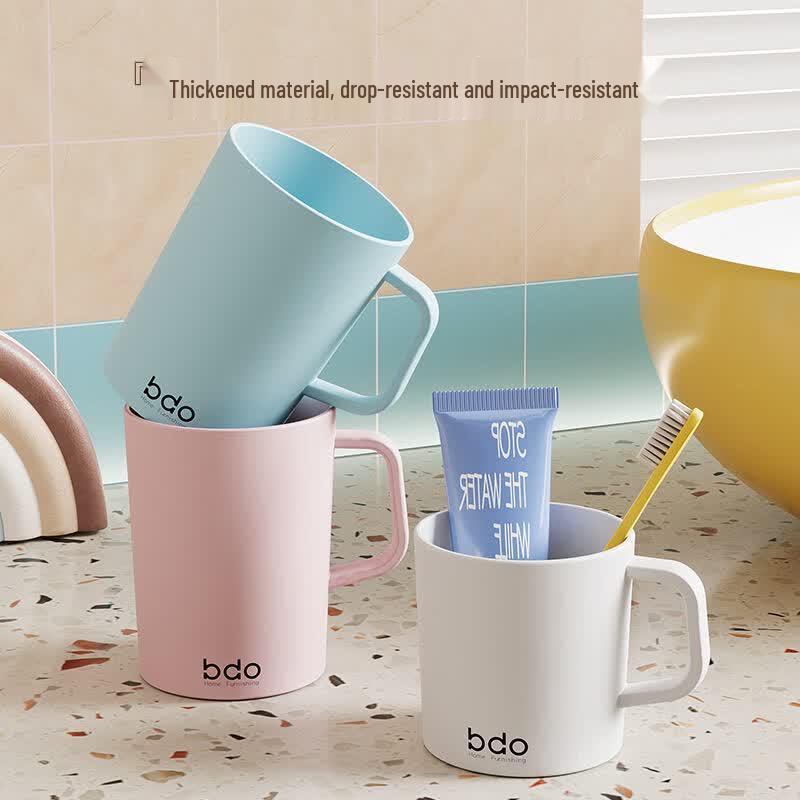 BDO Bathroom Oral Rinse & Toothbrush Cups