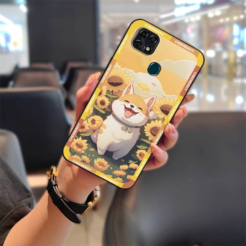 Wodoodporne Silikonowe Etui na Telefon Dla ZTE Blade V2020 Vita/Blade20 Smart/10 Smart Graffiti Śliczne Pyłoszczelne Kreskówkowe Trwałe