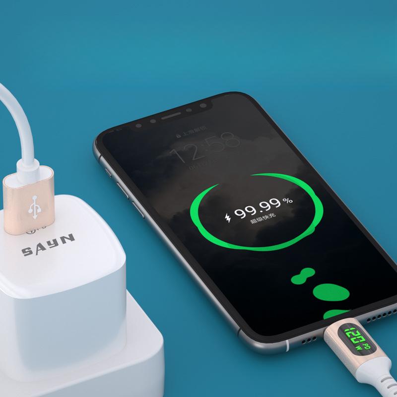 Cablu de Date pentru Încărcare Super Rapidă Telefon Mobil cu Port USB-C Nou Potrivit pentru Apple, Xiaomi Oppo Cablu de Încărcare Telefon Mobil