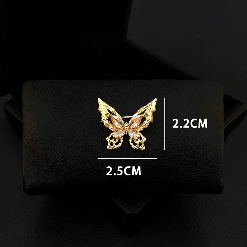 New Alloy Brooch High-end Niche Women's Peony High-end Pin Coat Suit High-end Versatile Brooch