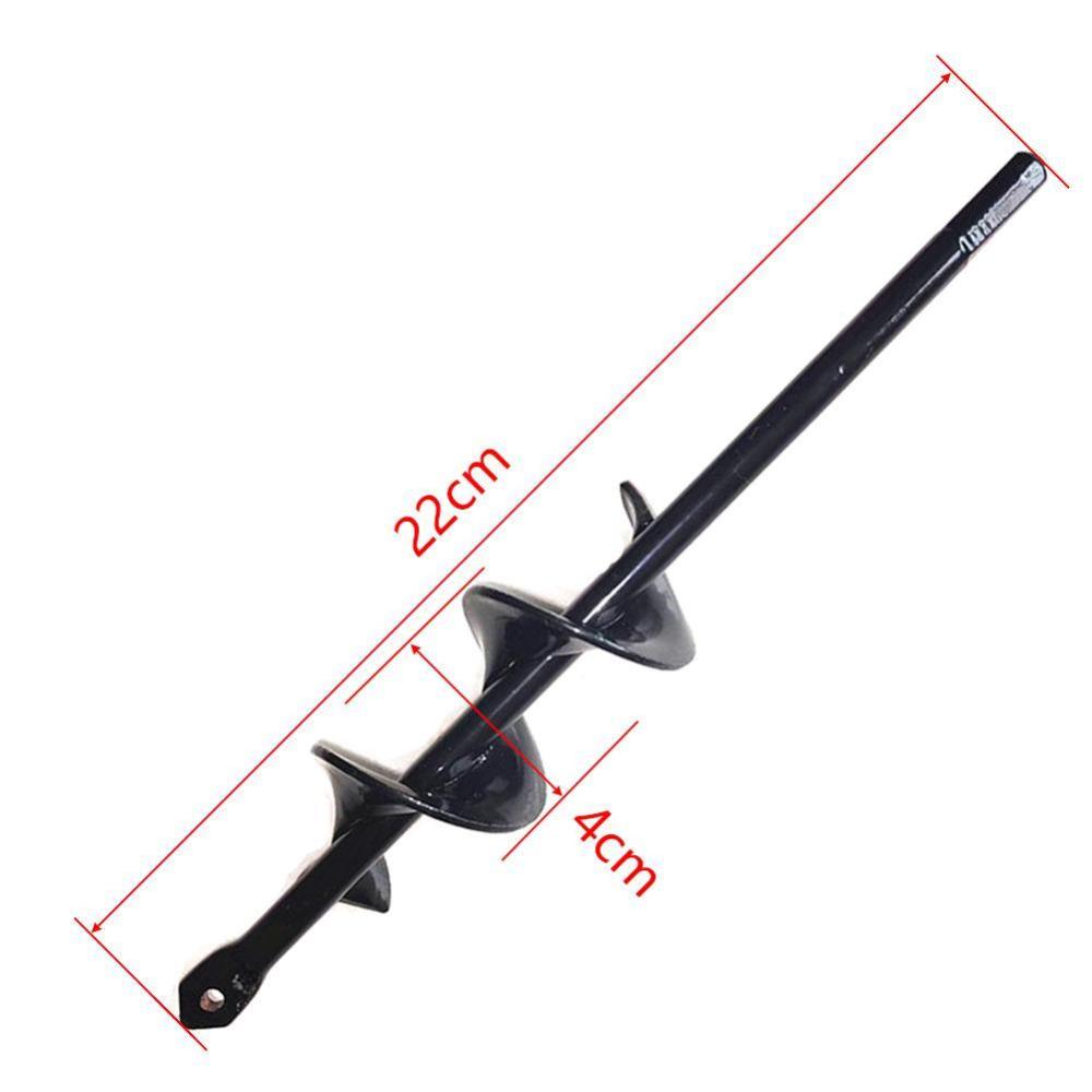 Electric Drill Bit, Ground Drill Spiral Rod, Soil Loosening And Seedling Planting Drill, Greenhouse Drilling, Pipe Insertion And Pit Digging Drill Bit