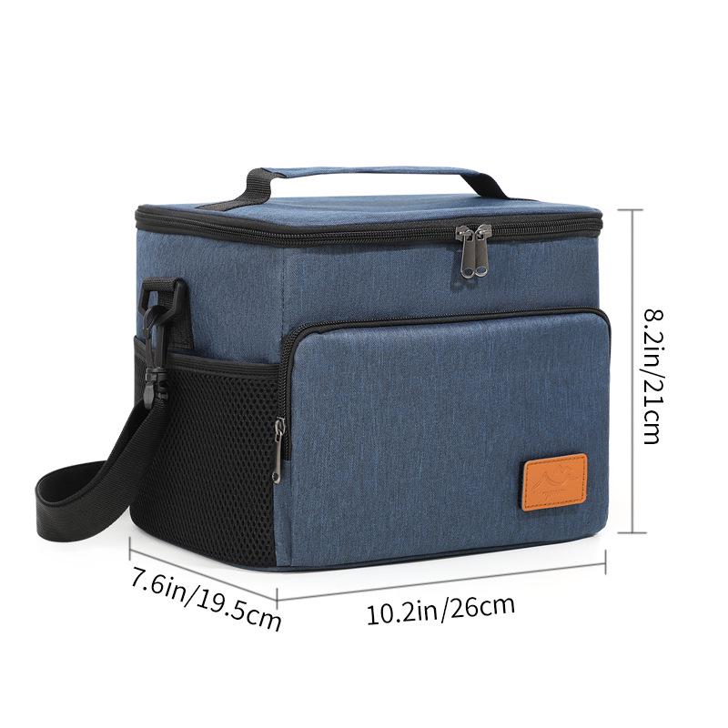 Large Capacity Outdoor Picnic Bag with Fresh-Keeping Ice Pack