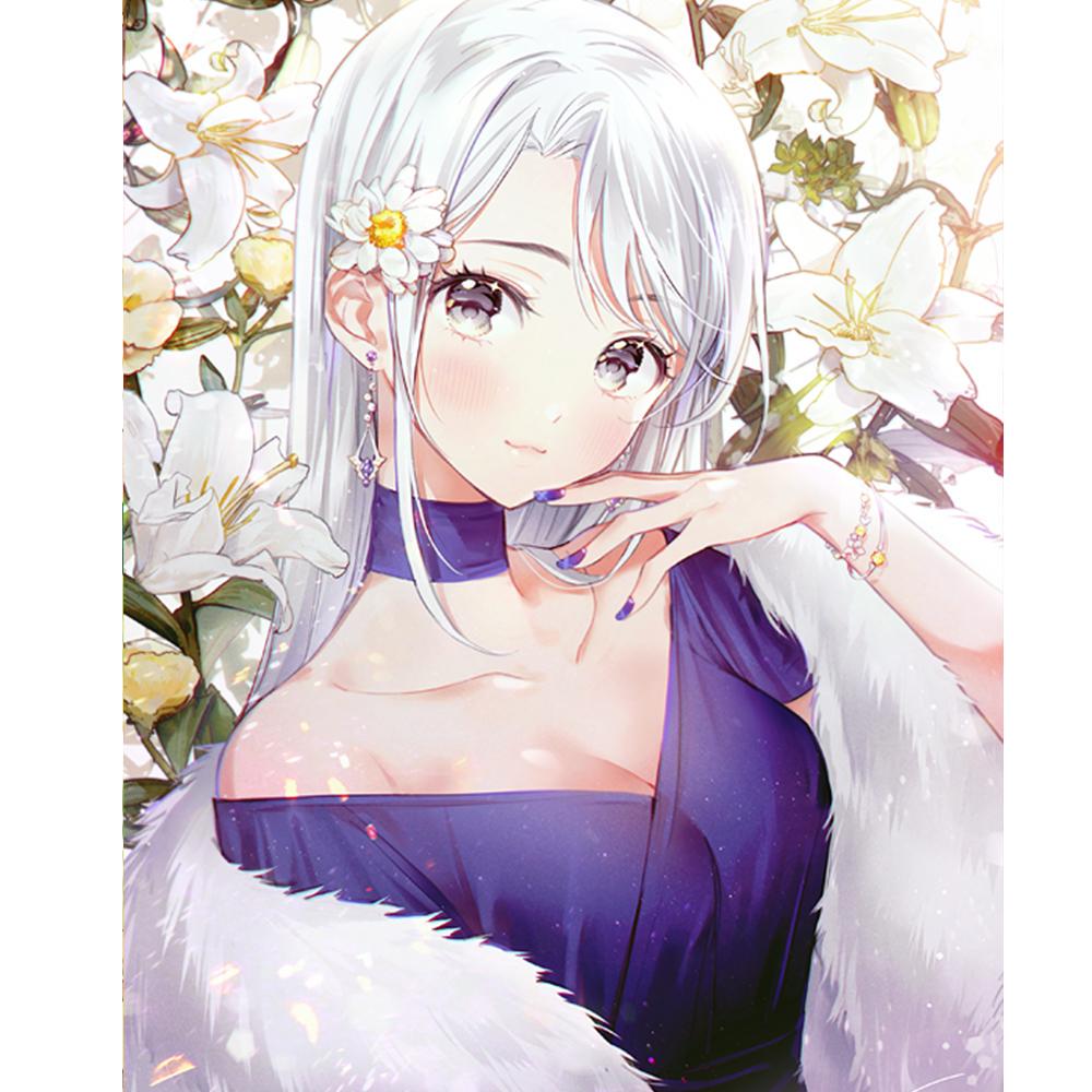 5D DIY Diamond Painting Landscape Full Round Drill Diamond Embroidery Cross Stitch Decoration Home