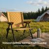 Folding Chair Padded Furniture Compact for Beach