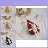 Adorable Cartoon Rabbit Waist Bag For Kids Stylish Trendy Canvas Crossbody Bag