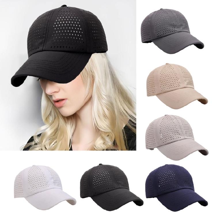 Ventilated Sport Sun Hat Quick Dry Fabric Unisex Adjustable Outdoor Hat 6 Color Variants
