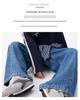 2025 Autumn Retro Loose High Street Straight Wide-Leg Jeans