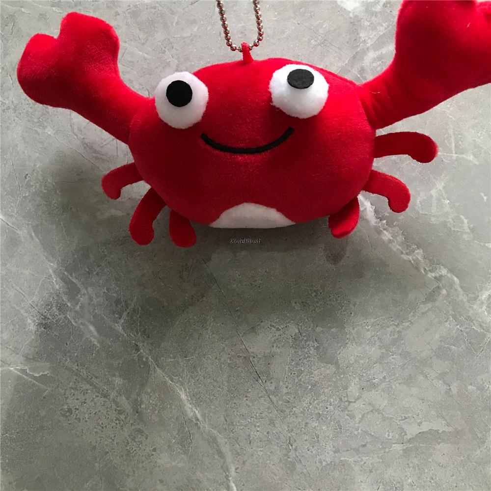 

Middle Size Crab 12CM Approx. DOLL Plush Stuffed Animal Toy червоний