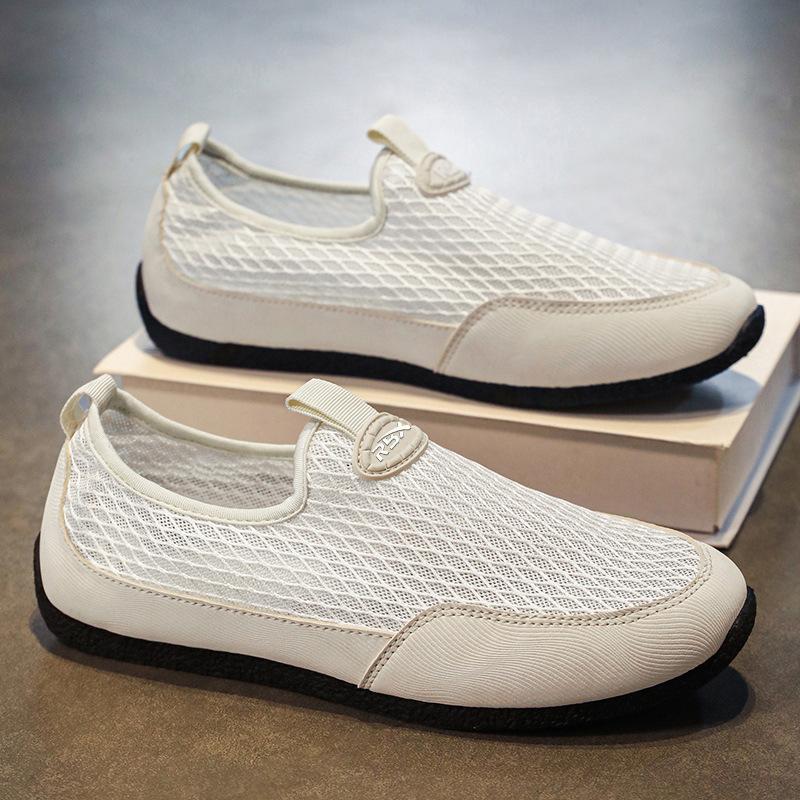 

Эластичная лента с одной педалью, с плоским дном, повседневная спортивная мужская обувь с крупной сеткой, дышащая, полускользящая, мужская обувь для сноуборда 44