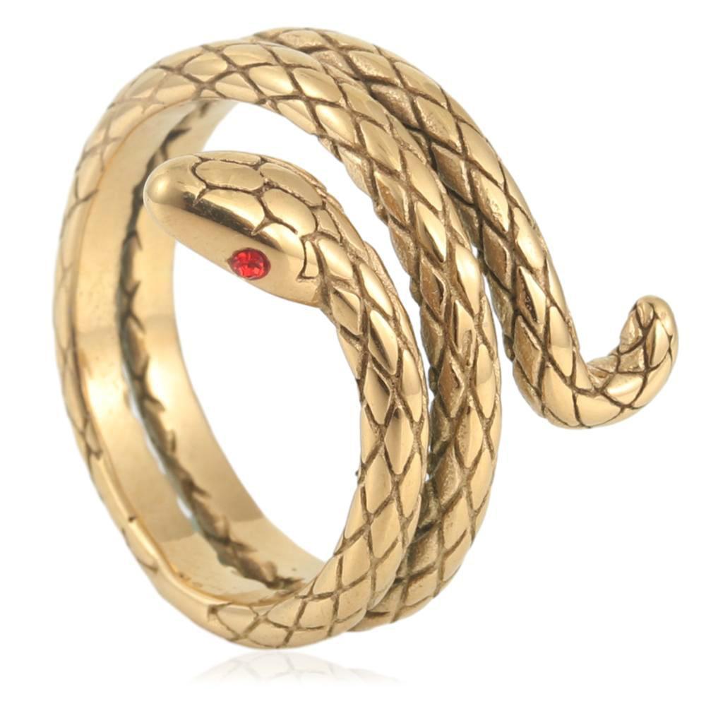 European and American E-commerce Fashion Retro Snake Ring, Jewelry 2026 No. 7
