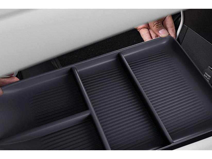 Equation Leopard Titanium 7 Center Console Armrest Storage Box for 2025 Model.