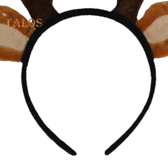 2 Stücke Hirschgeweih Stirnband Weihnachten Cosplay Haar Hoop Erwachsene Realistische Rentier Hörner Ohren Kostüm Haar-accessoire