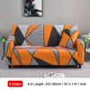 1PC Stretch Geometric Pattern Sofa Cover Printed Spandex Sofa Slipcover Couch Cover Furniture Protector For Bedroom Office Living Room Home Decor