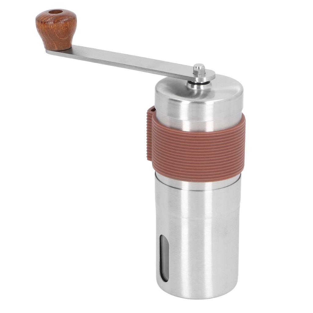 Portable Manual Coffee Grinder Stainless Steel Manual Ceramic Burr Mini Coffee Bean Grinder for
