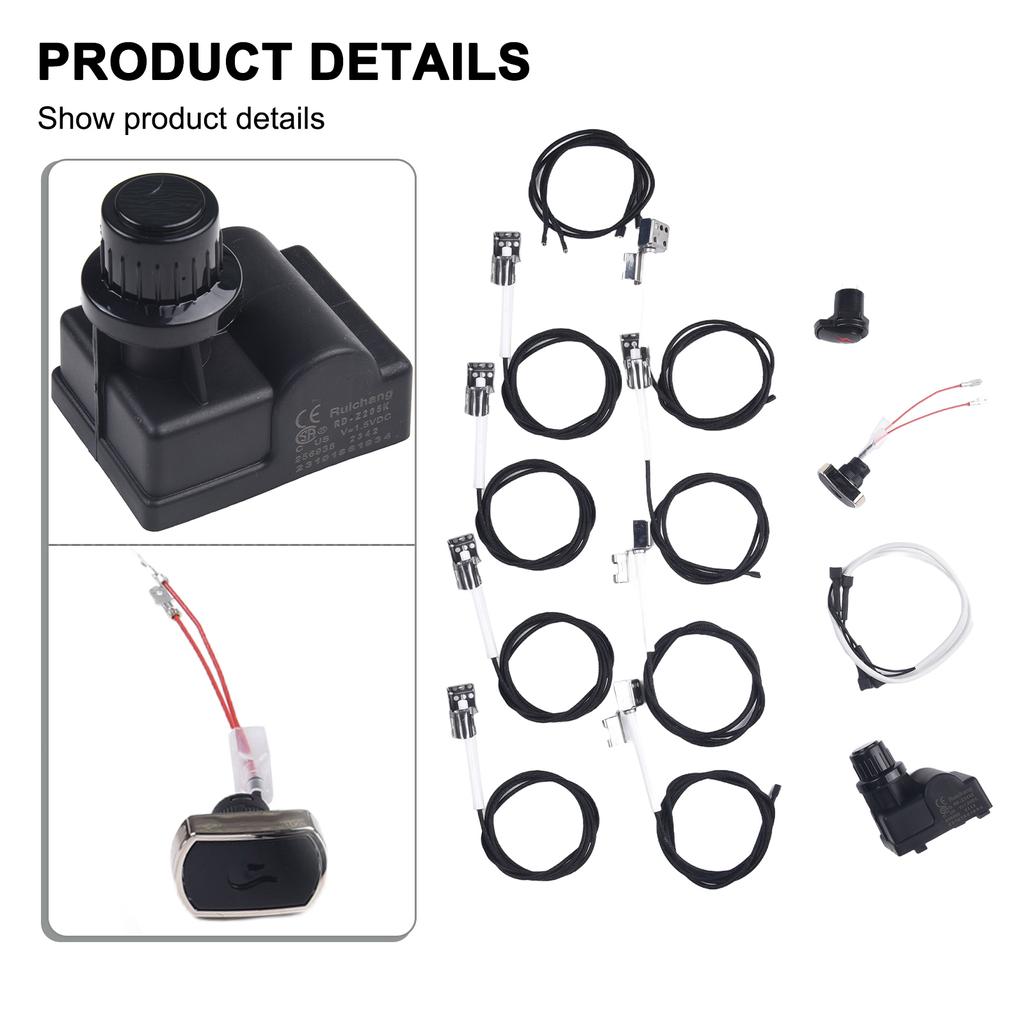 High Performance For CharBroil Electronic Ignition System 5 Outlet Module