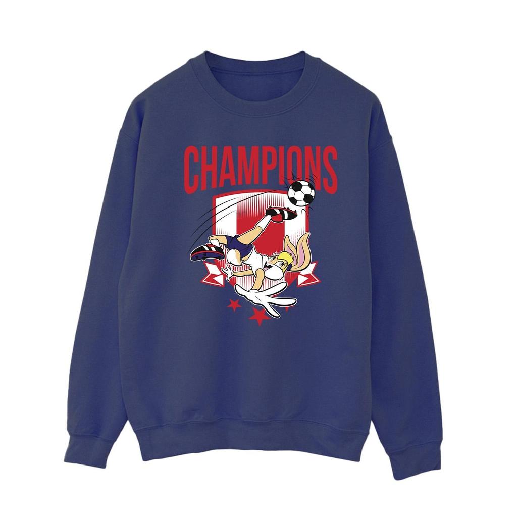 Looney Tunes Womens/Ladies Lola Football Champions Sweatshirt