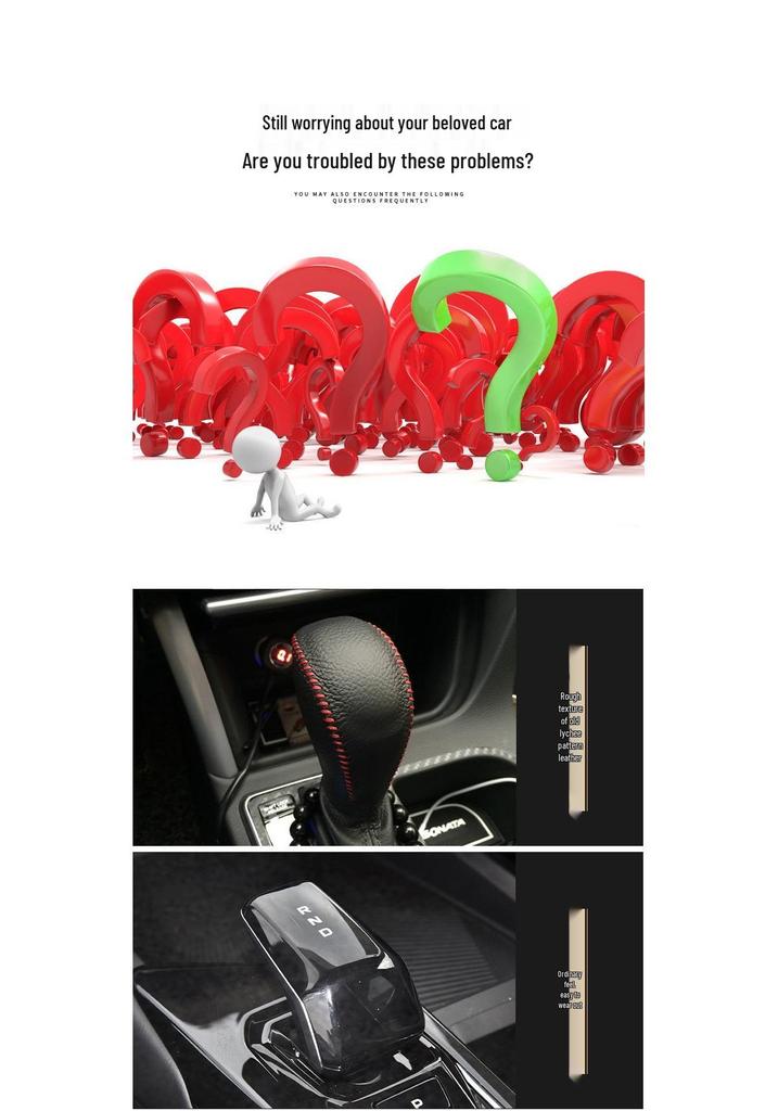 Geely Binyue Jiaji Binrui Gear Shift Knob Cover for Interior Center Console Modification
