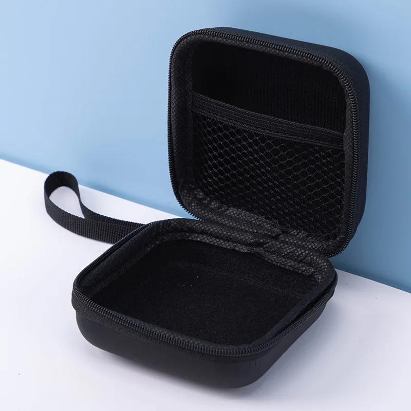 1PCS Stylish Eva Headphone Data Cable Storage Hard Drive Bag Simple Portable Charger Headphone Zipper Box