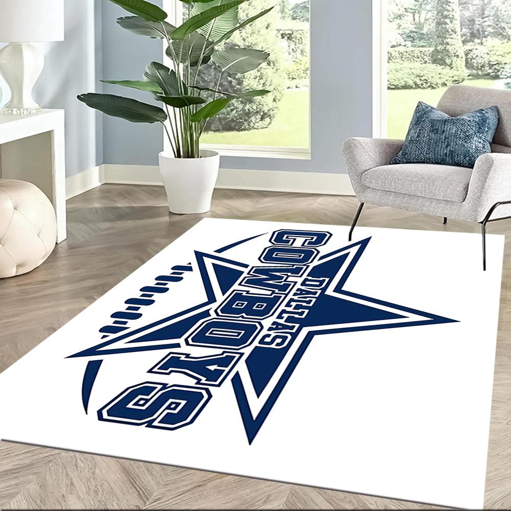Dallas Area Rug Design for Playrooms Kitchen Hallway Decorate Room Anti-slip Rug Decorate Offices Gift for Festivals