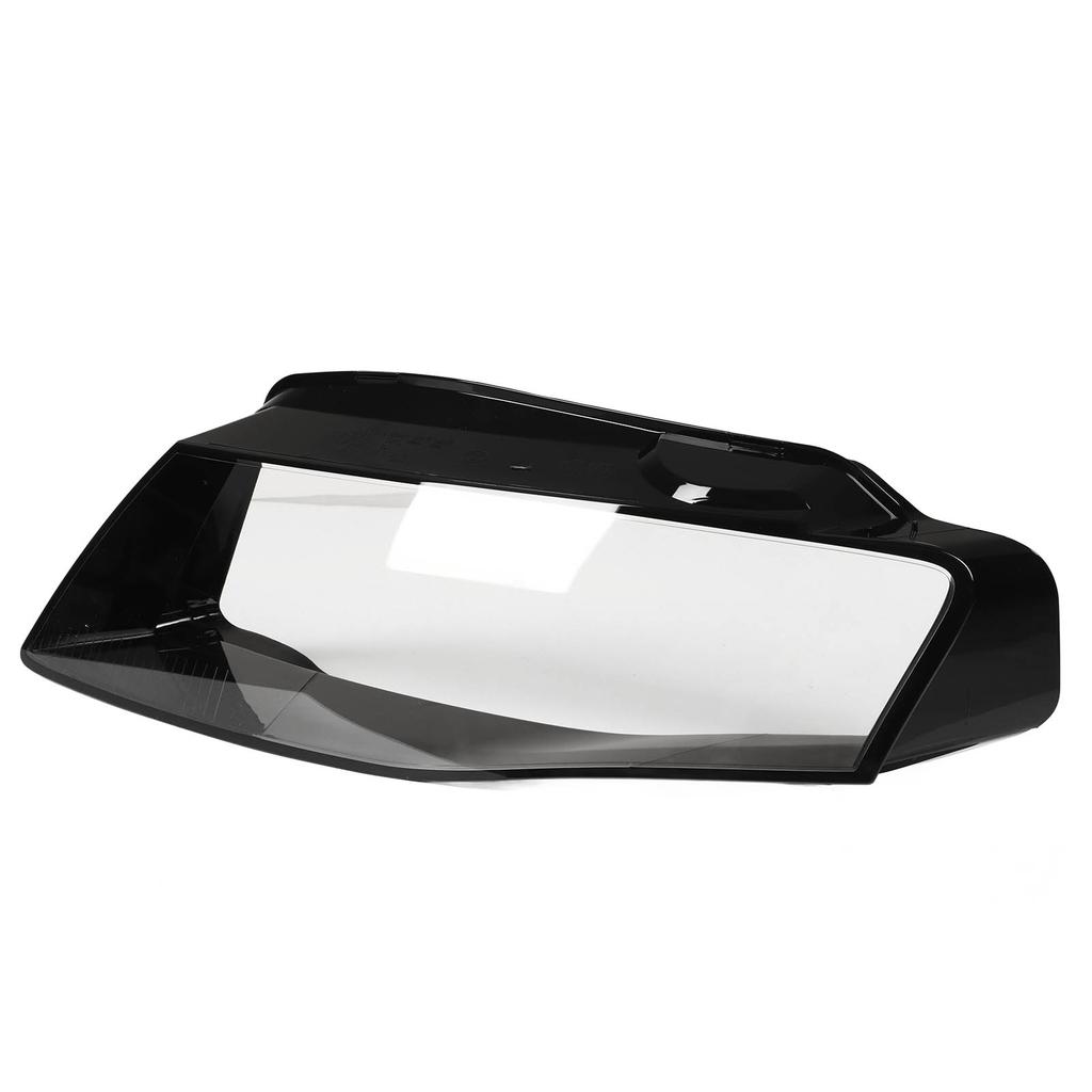 Headlight Headlamp Lens Cover UV Protection Clear Headlamp Lens Shell Replacement for A4 B8