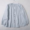 Japanese-Inspired Artistic Pleated Long Sleeve Women's Shirt - Spring Collection