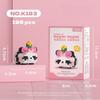 Velká velká panda květina ovoce Lai Menglan panenka Puzzle sestavení stavebnice dárková hračka