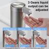 Induction Sensor Automatic Hand Soap Dispenser 304 Stainless Steel Smart Liquid Soap Jar  Shampoo