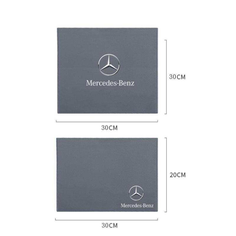 FCM5   Car Towel Double-sided Coral Fleece Auto Cleaning Cloth For Mercedes Benz B/C/E/S Class W203 W204 W205 W210 W211 W212 Accessorie